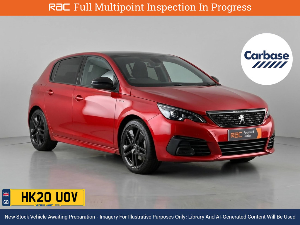 Peugeot 308 1.2 Puretech Gpf Gt Line Hatchback Manu Red