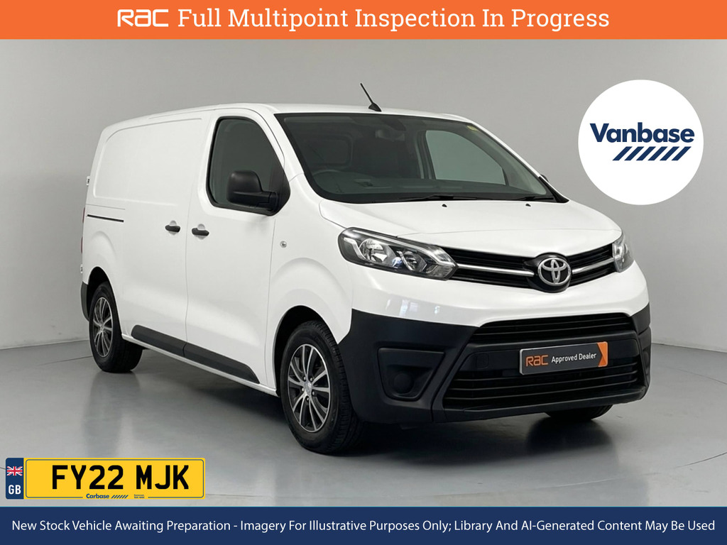 Toyota PROACE 75Kwh Icon Medium Panel Van 6Dr Mwb White