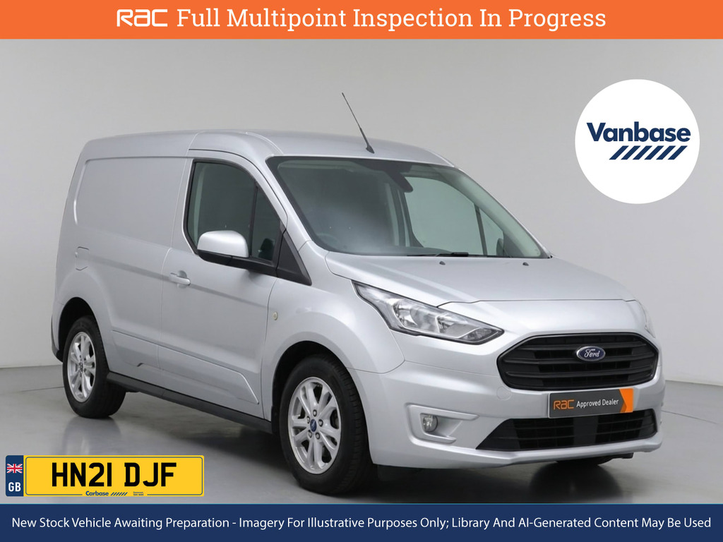 Ford Transit Connect 1.5 200 Ecoblue Limited Panel Van Manua Silver