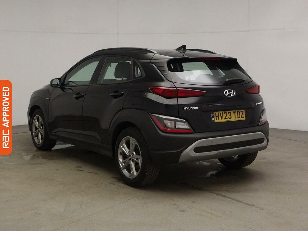 Hyundai Kona 1.0 T-gdi Mhev Se Connect Suv Hybrid Ma HV23TDZ Black #4