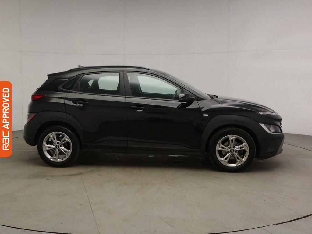 Hyundai Kona 1.0 T-gdi Mhev Se Connect Suv Hybrid Ma HV23TDZ Black #5