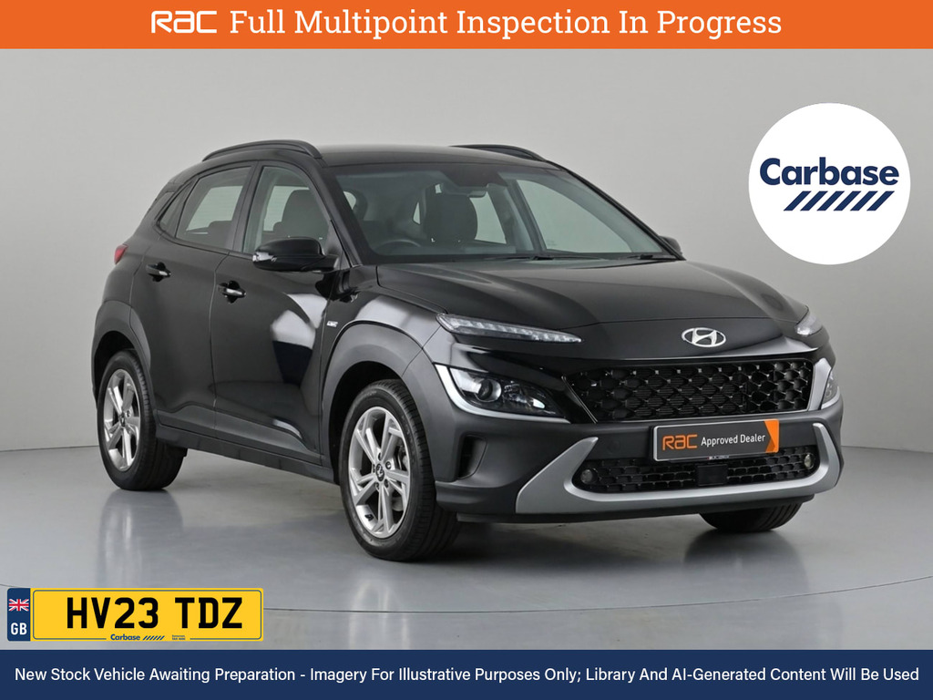 Hyundai Kona 1.0 T-gdi Mhev Se Connect Suv Hybrid Ma Black