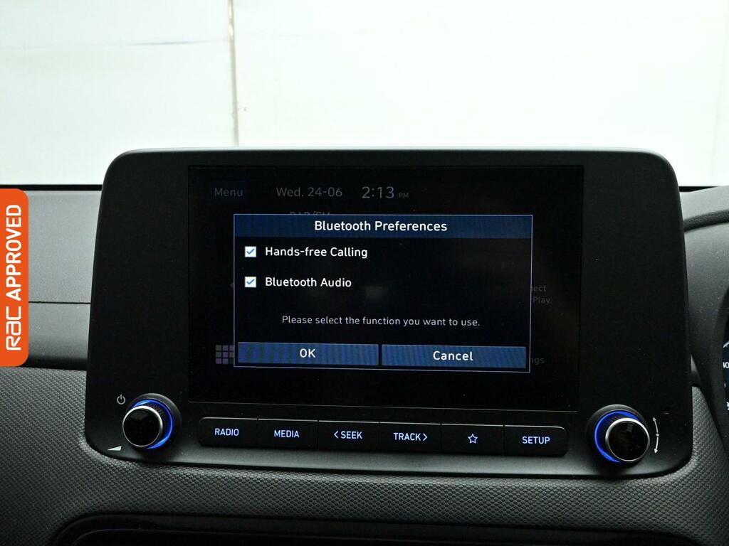 Hyundai Kona 1.0 T-gdi Mhev Se Connect Suv Hybrid Ma HV23TDZ Black #3