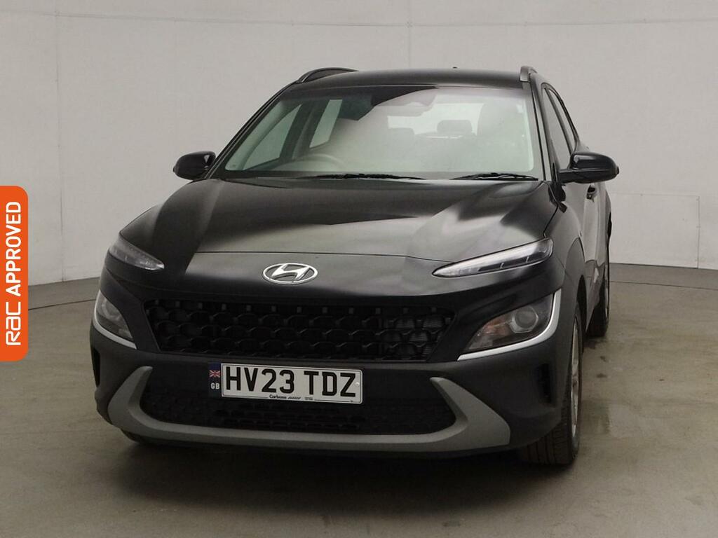 Hyundai Kona 1.0 T-gdi Mhev Se Connect Suv Hybrid Ma HV23TDZ Black #6