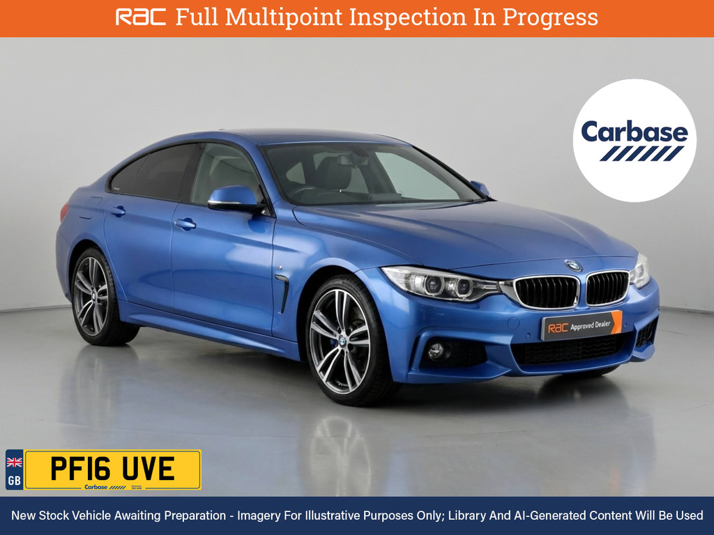 BMW 4 Series Gran Coupe 2.0 420I M Sport Hatchback Euro 6 Blue
