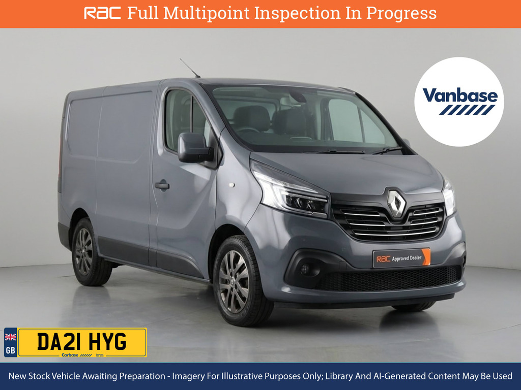 Renault Trafic 2.0 Dci Energy 30 Sport Panel Van Manua Grey
