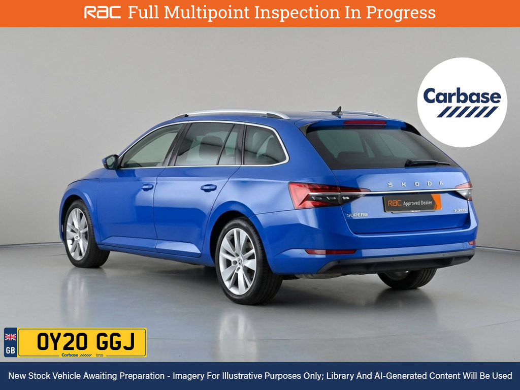 Skoda Superb 1.5 Tsi Act Se L Estate Dsg Euro 6 Ss Blue