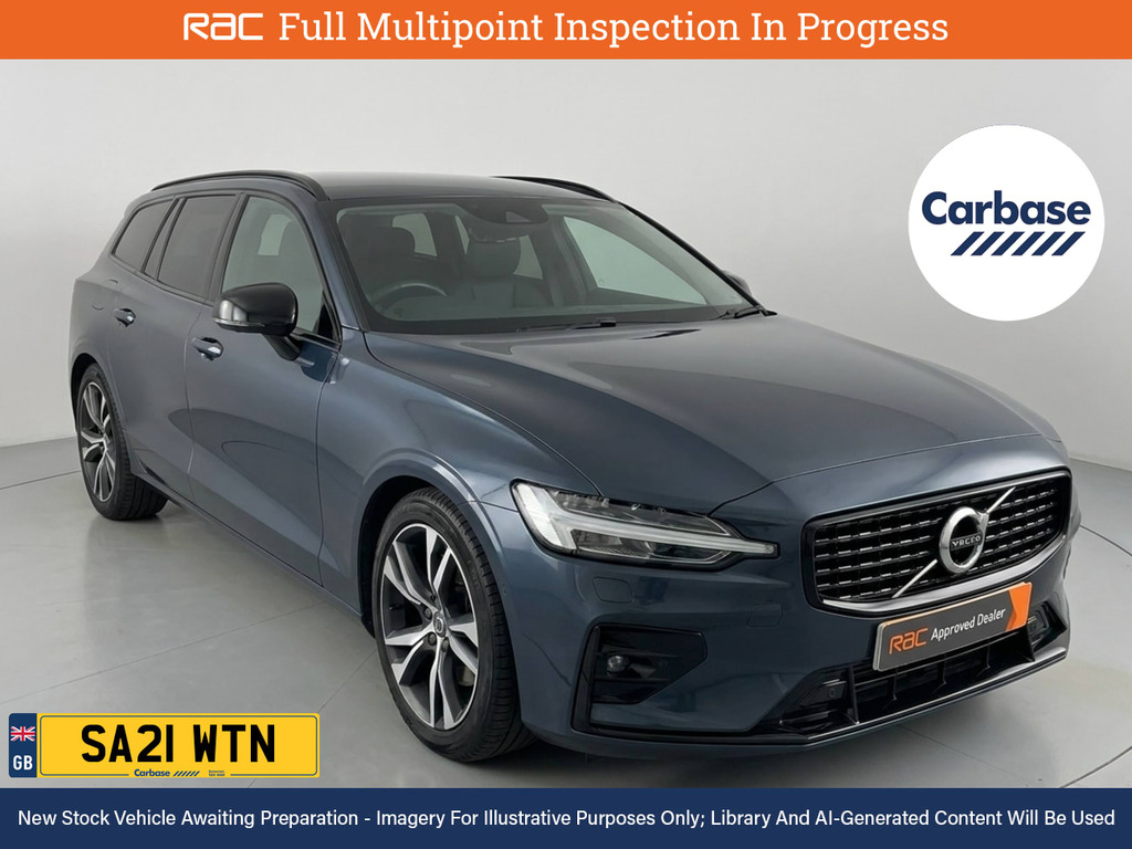 Volvo V60 2.0 B3 Mhev R-design Estate Hybrid Blue