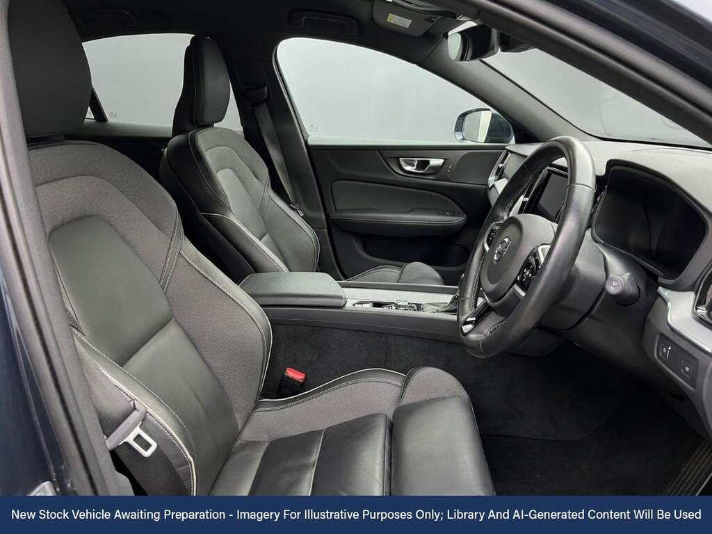 Volvo V60 2.0 B3 Mhev R-design Estate Hybrid Blue #3