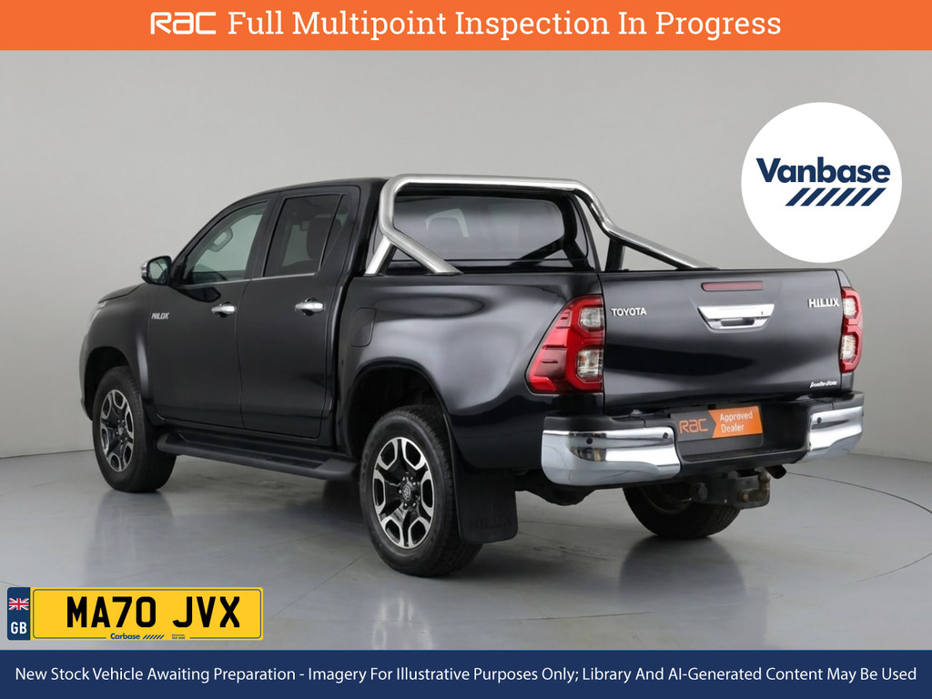 Toyota HILUX 2.4 D-4d Invincible Pickup Double Cab M Black #2