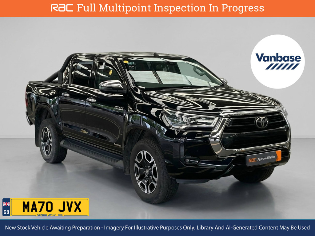 Toyota HILUX 2.4 D-4d Invincible Pickup Double Cab M Black