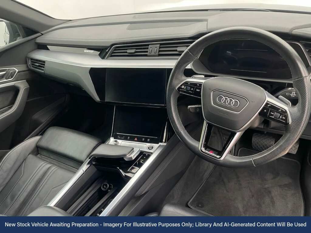 Audi E-tron 55 S Line Sportback Quattro 95Kw Black #4