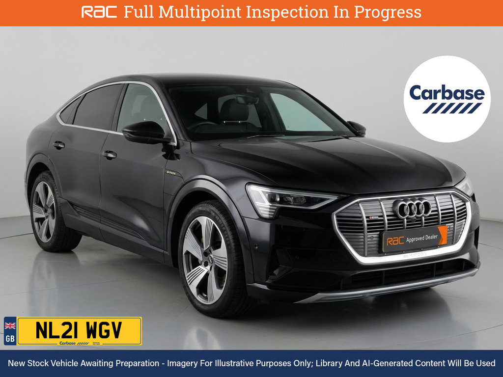 Audi E-tron 55 S Line Sportback Quattro 95Kw Black