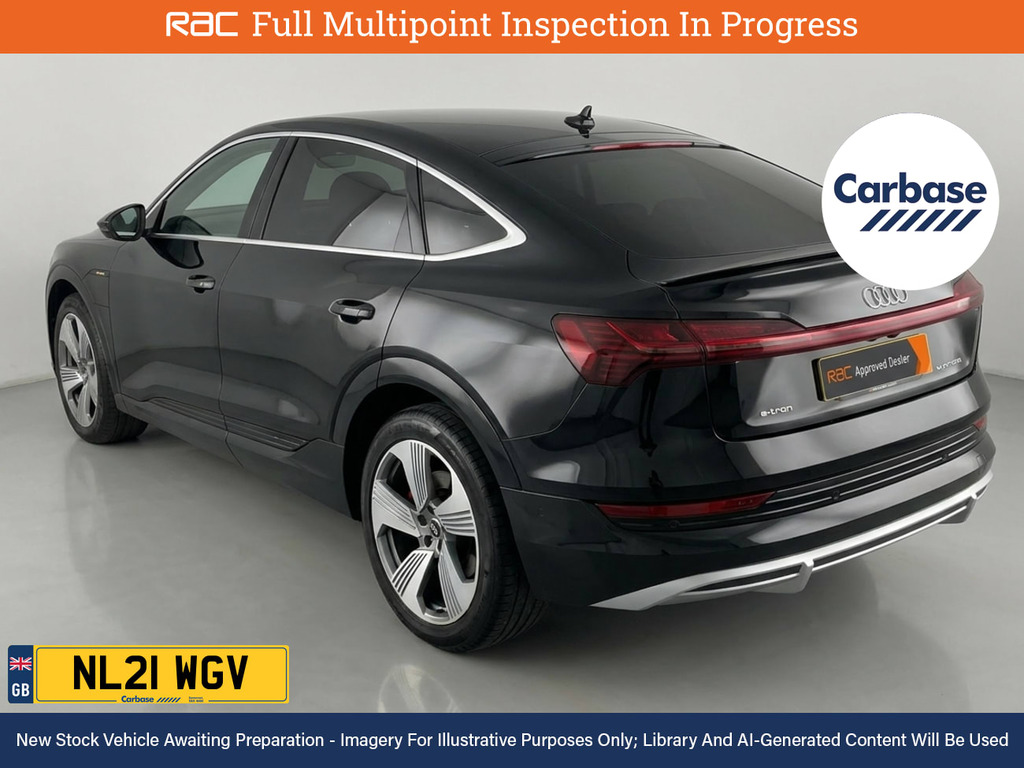 Audi E-tron 55 S Line Sportback Quattro 95Kw Black #2
