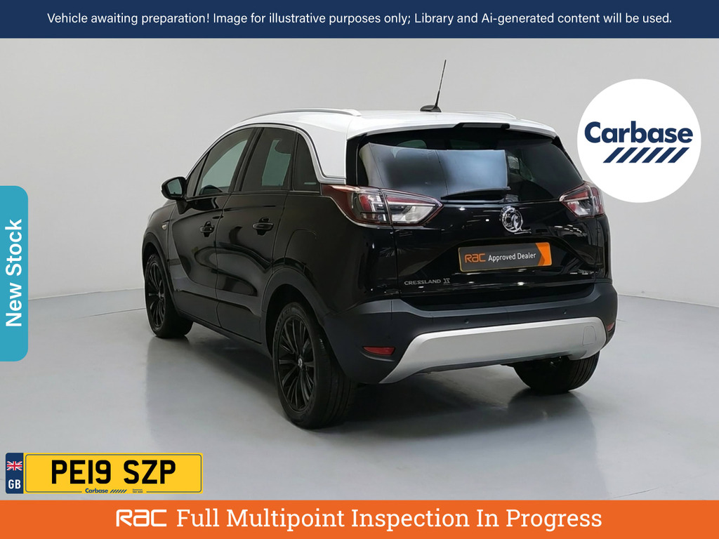 Vauxhall Crossland X 1.2 Elite Suv Euro 6 83 Ps Black