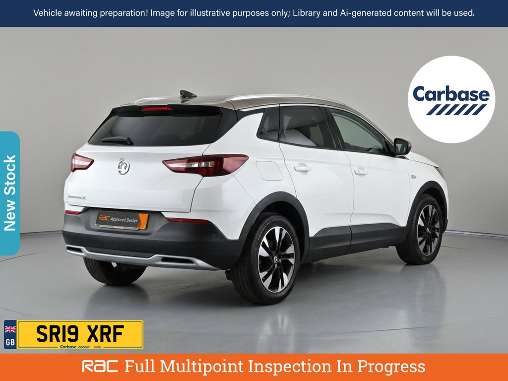Vauxhall Grandland X 1.2 Turbo Design Line Suv Euro 6 White