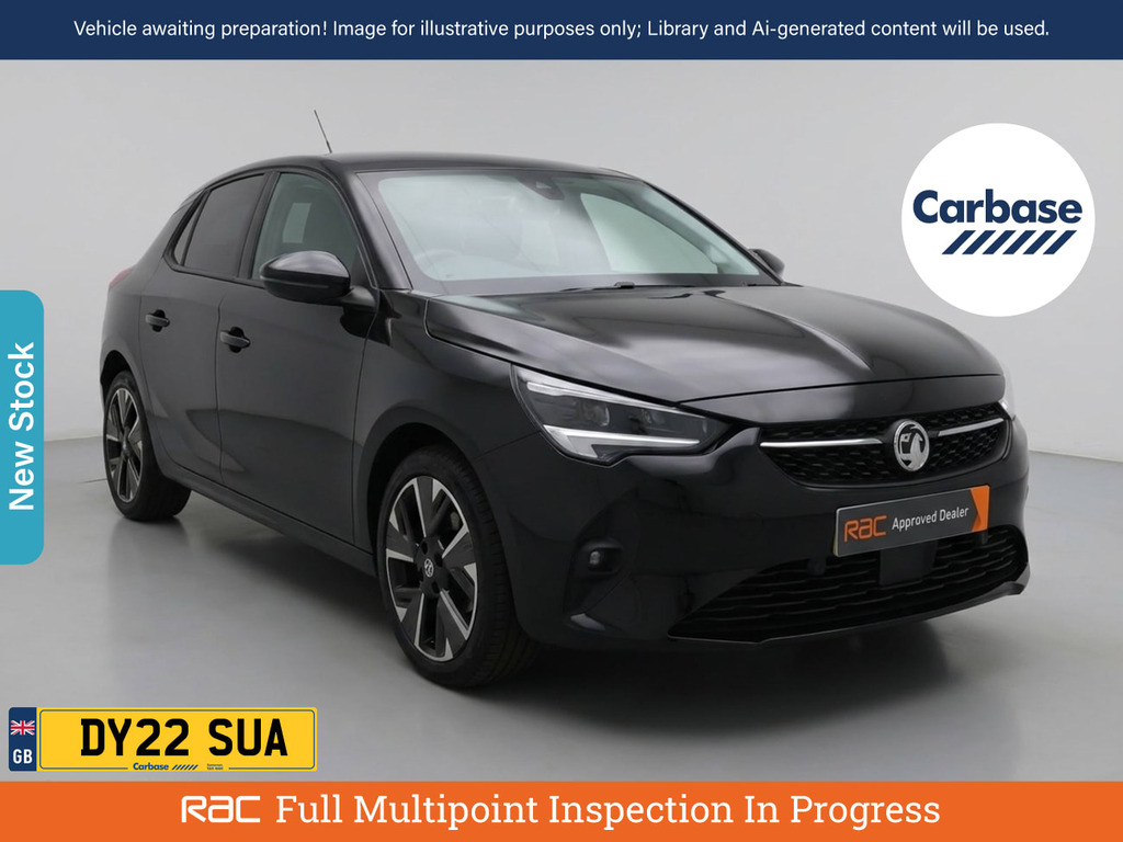 Vauxhall Corsa-e 50Kwh Sri Premium Hatchback 136 Black