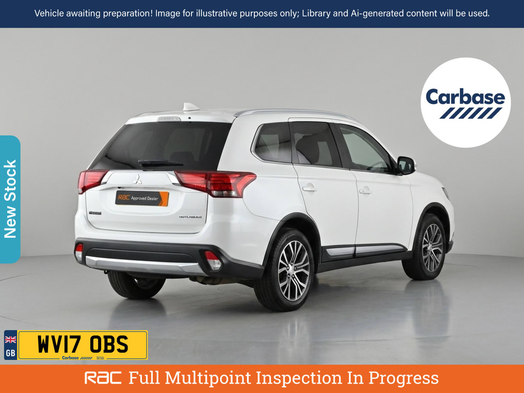 Mitsubishi Outlander 2.2 Di-d 4 Suv 4Wd Euro 6 Ss White