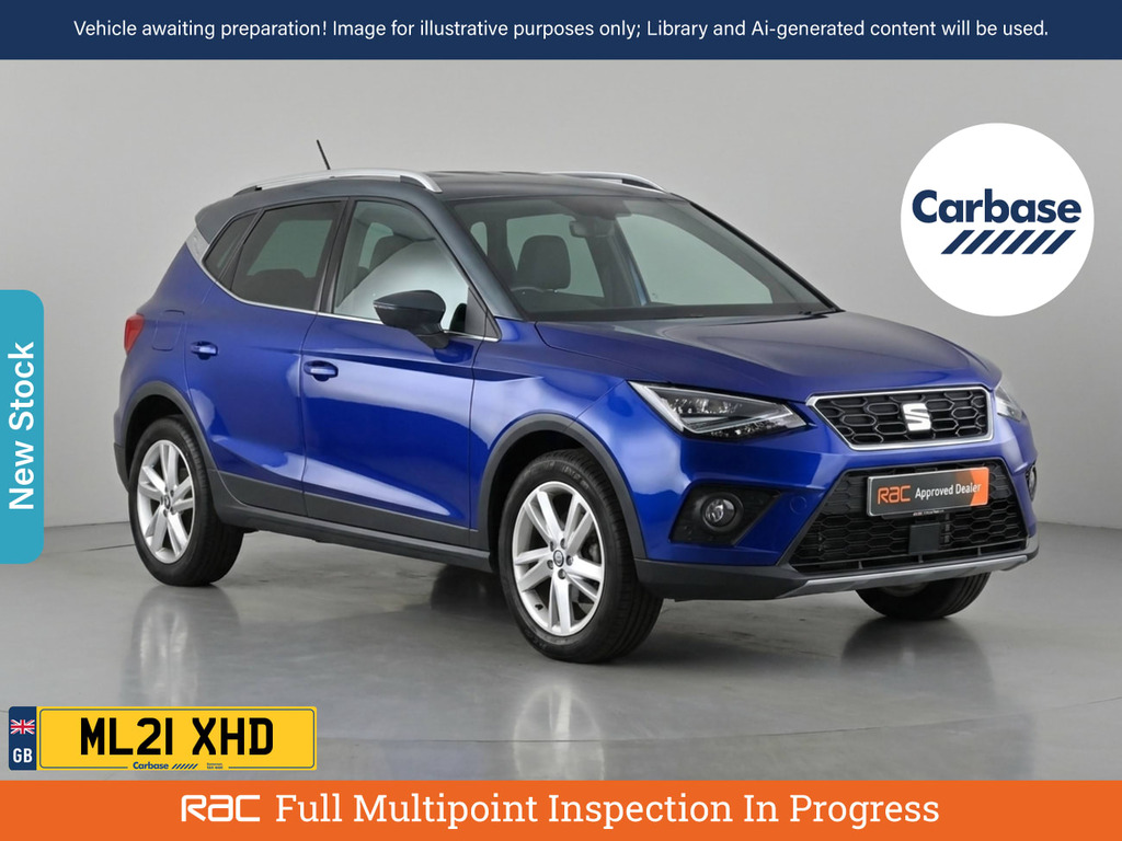Seat Arona 1.0 Tsi 95Ps Se Evo Technology Suv White #1