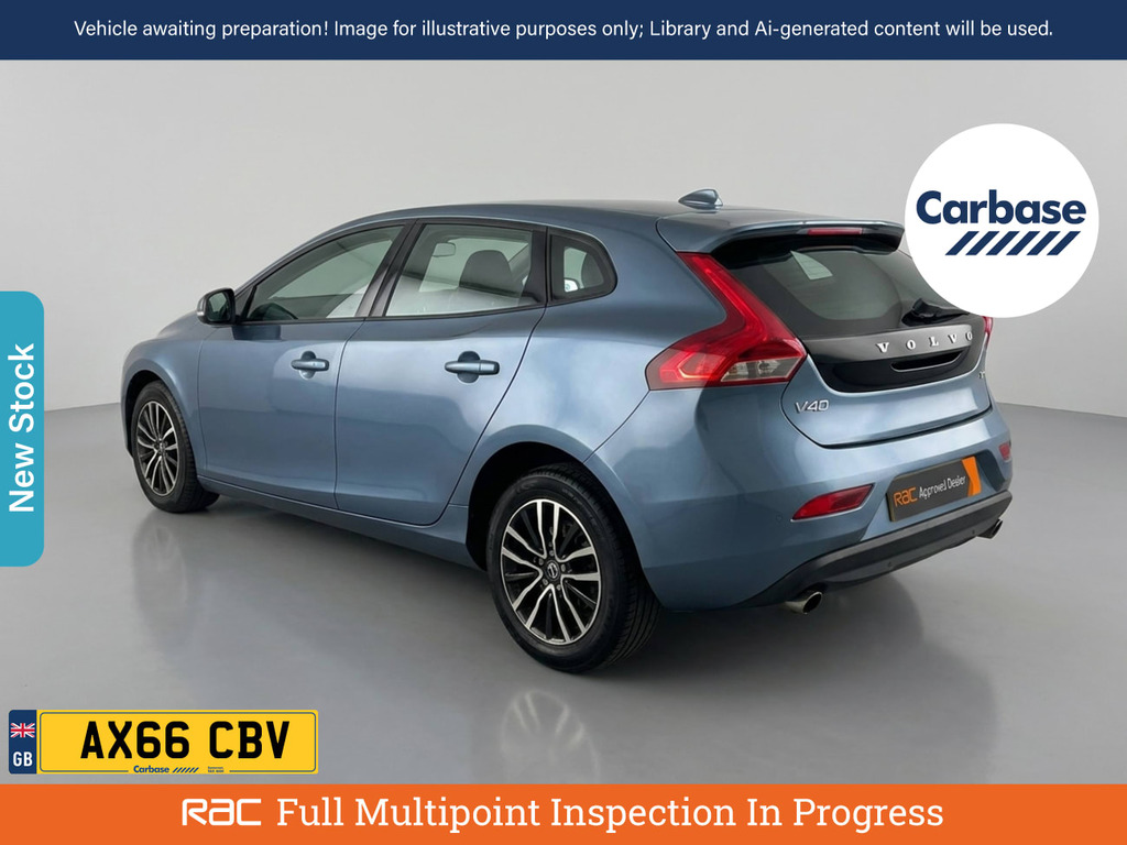 Volvo V40 1.5 T3 Momentum Nav Plus Hatchback Blue #2