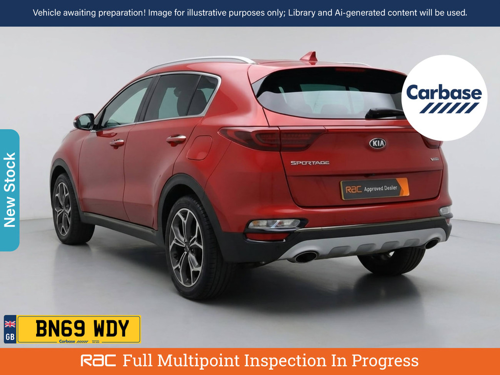 Kia Sportage 1.6 Crdi Ecodynamics Gt-line Suv Hybri Red #2