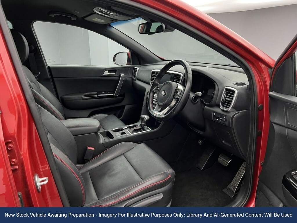 Kia Sportage 1.6 Crdi Ecodynamics Gt-line Suv Hybri Red #3