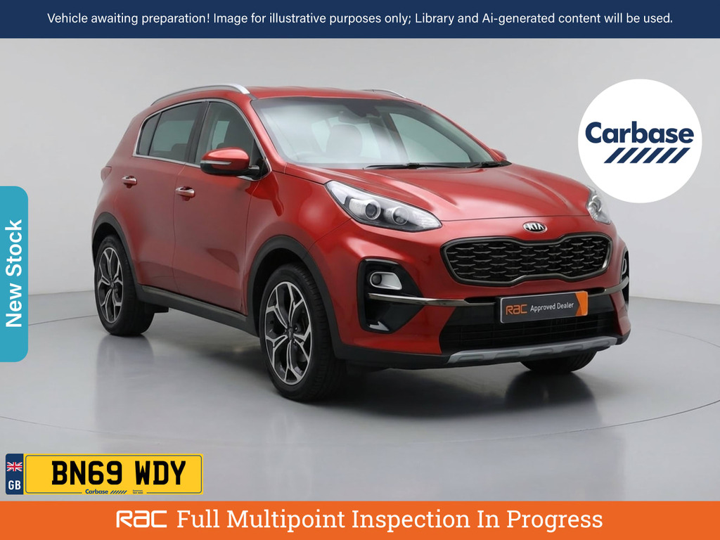 Kia Sportage 1.6 Crdi Ecodynamics Gt-line Suv Hybri Red