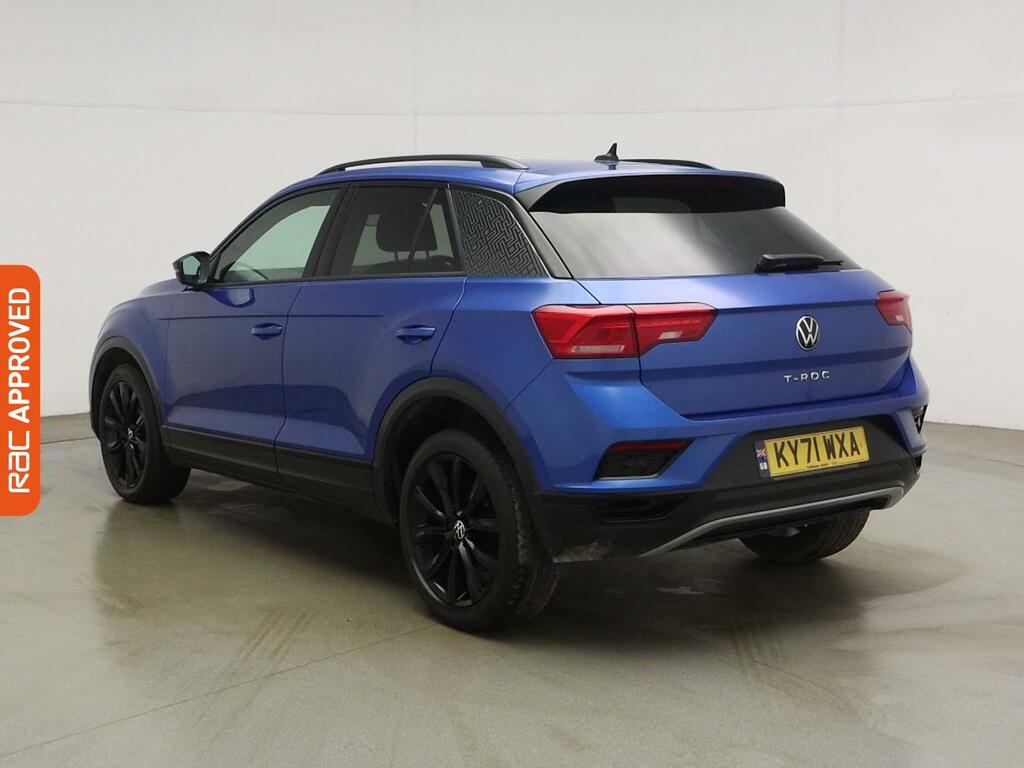 Volkswagen T-Roc 1.0 Tsi Black Edition Suv Euro 6 Blue #4