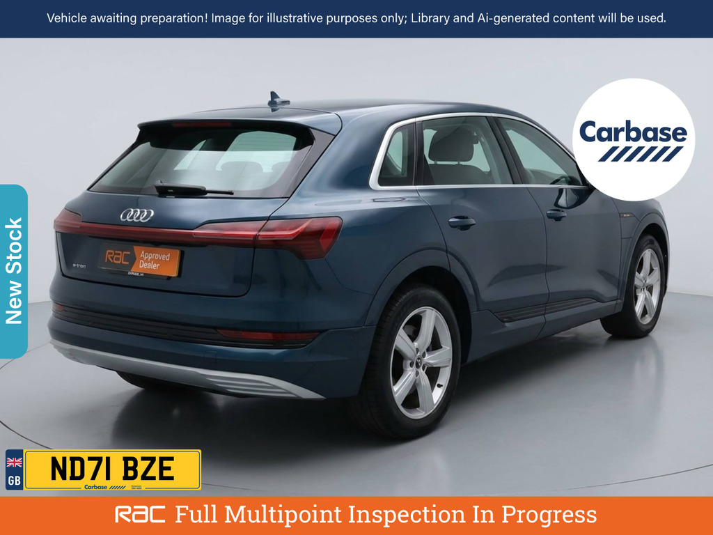 Audi E-tron 50 Technik Suv Quattro 71.2Kwh Blue #2