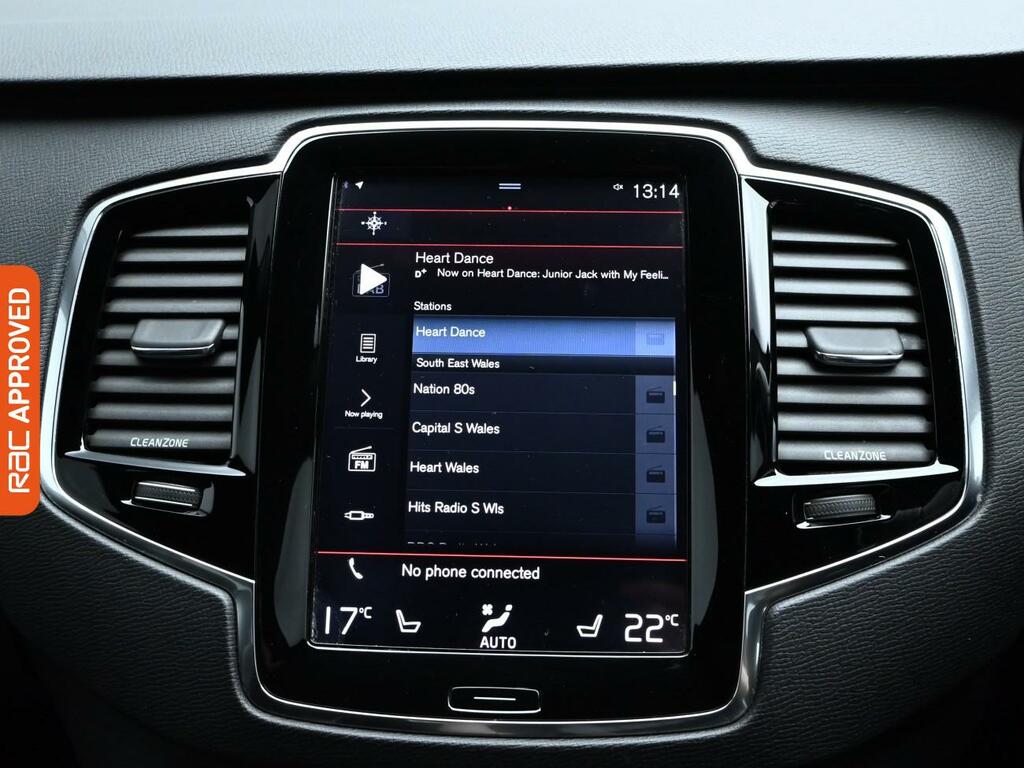 Volvo XC90 D5 Powerpulse R-design Awd White #11