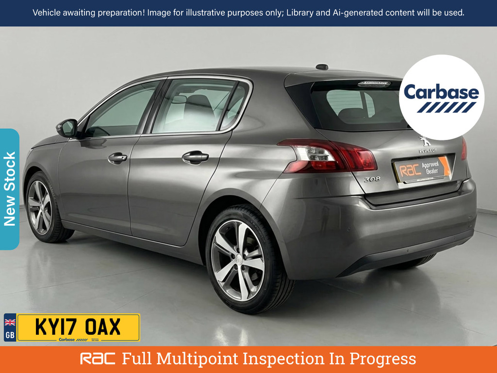 Peugeot 308 1.2 Puretech Allure Hatchback Eat Euro Grey #2