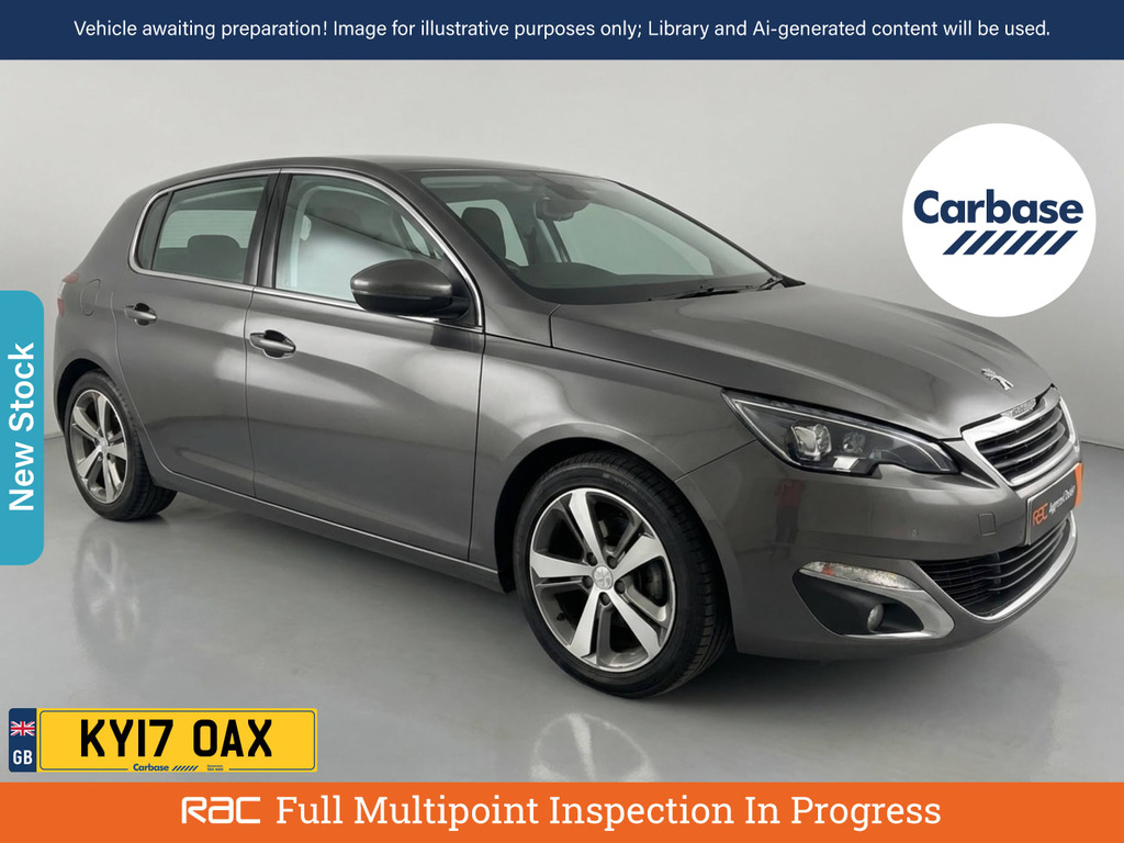 Peugeot 308 1.2 Puretech Allure Hatchback Eat Euro Grey