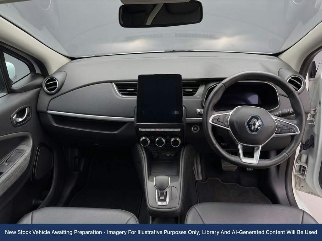 Renault Zoe R135 52Kwh Gt Line Hatchback I, White #4