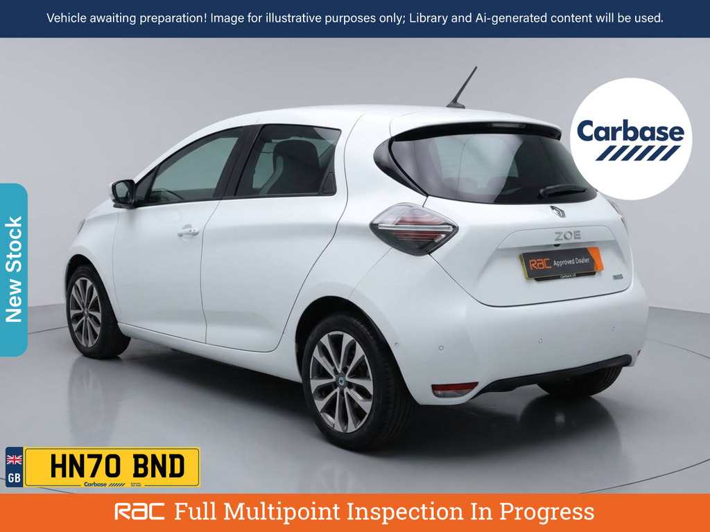 Renault Zoe R135 52Kwh Gt Line Hatchback I, White