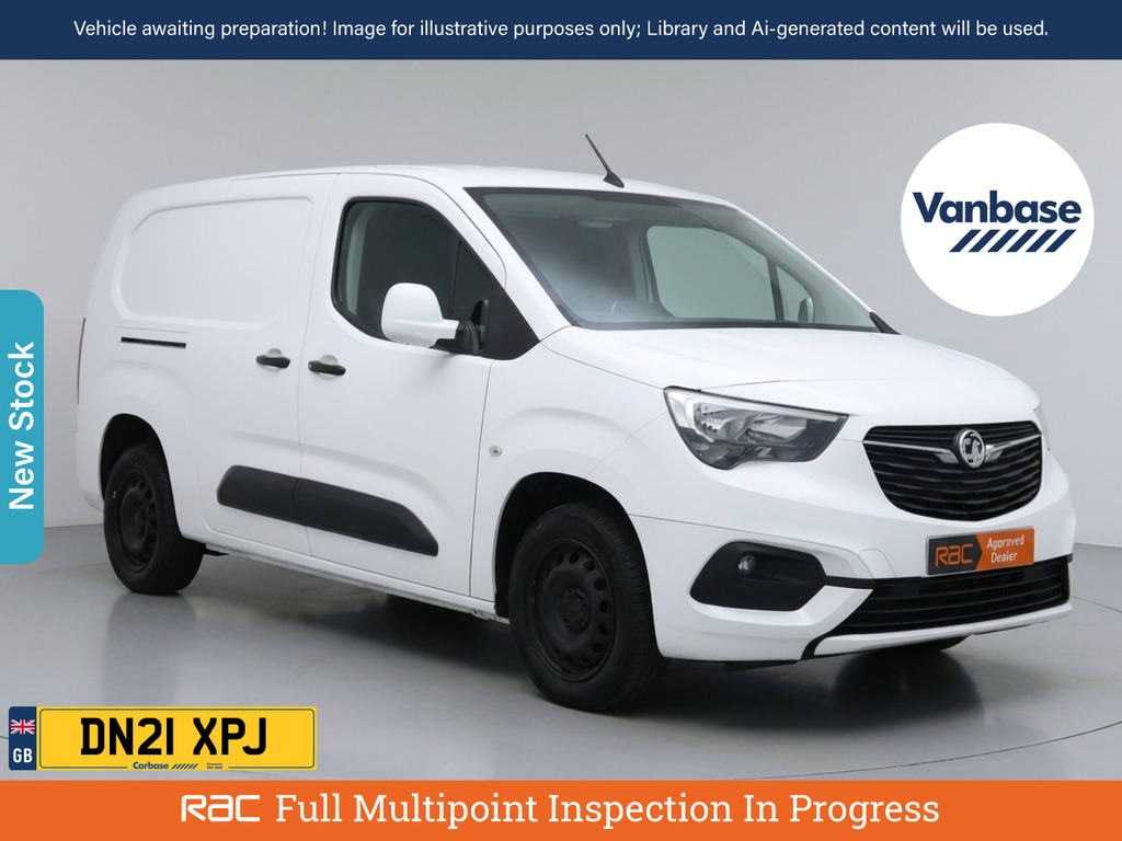 Vauxhall Combo 1.5 Turbo D 2300 Sportive Panel Van Man White