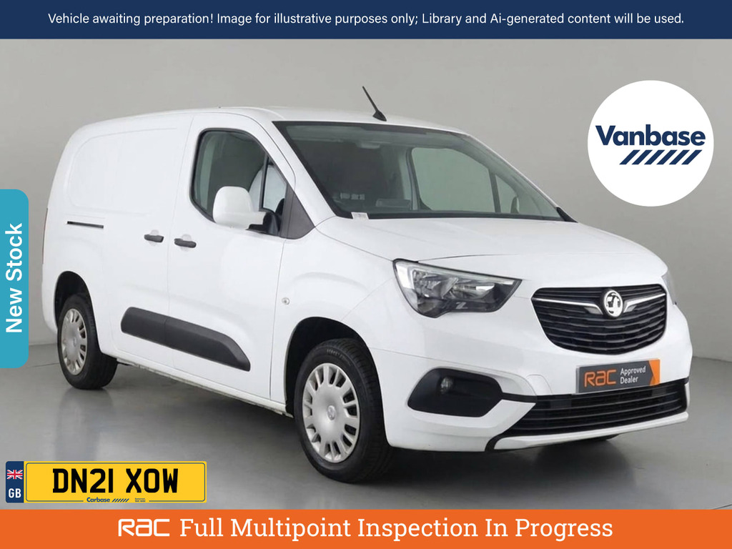 Vauxhall Combo 1.5 Turbo D 2300 Sportive Panel Van Man White
