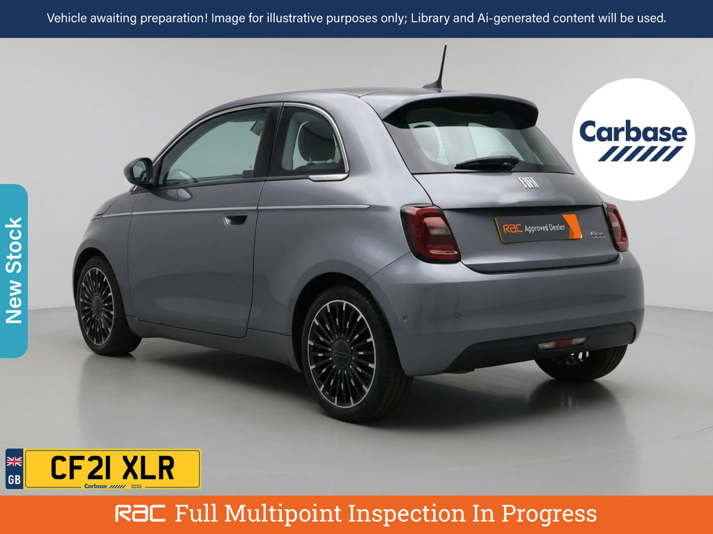Fiat 500E 42Kwh La Prima Hatchback 118 Ps Grey