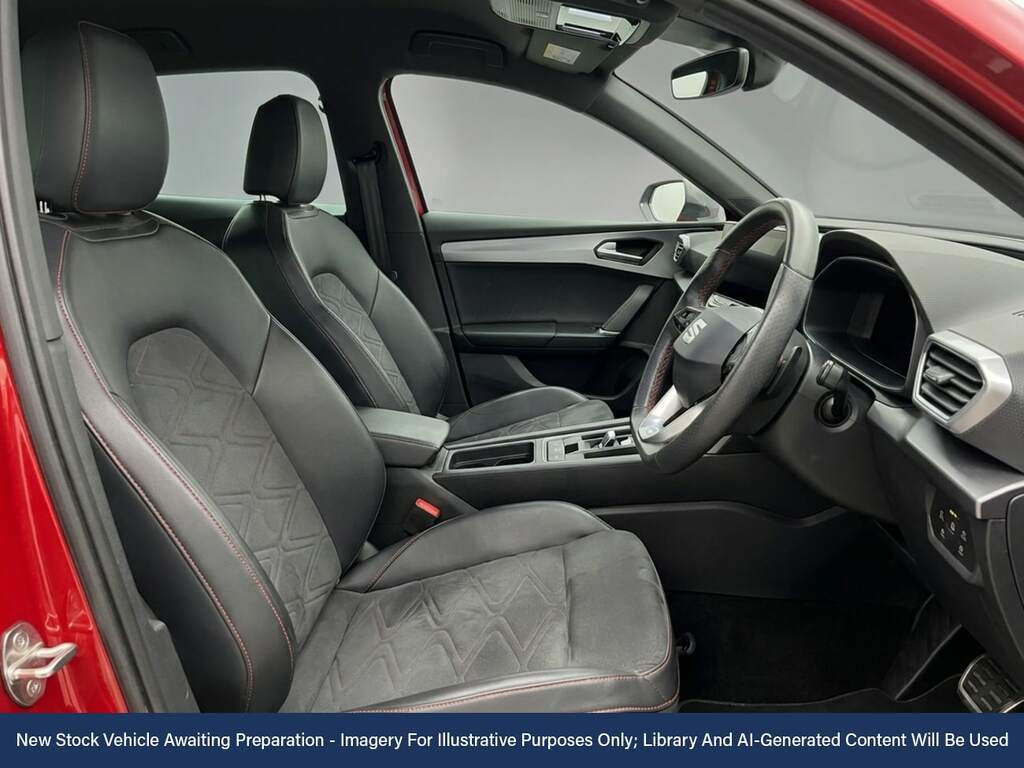 Seat Leon 1.5 Etsi Mhev Fr Sport Hatchback Hybrid Red #2