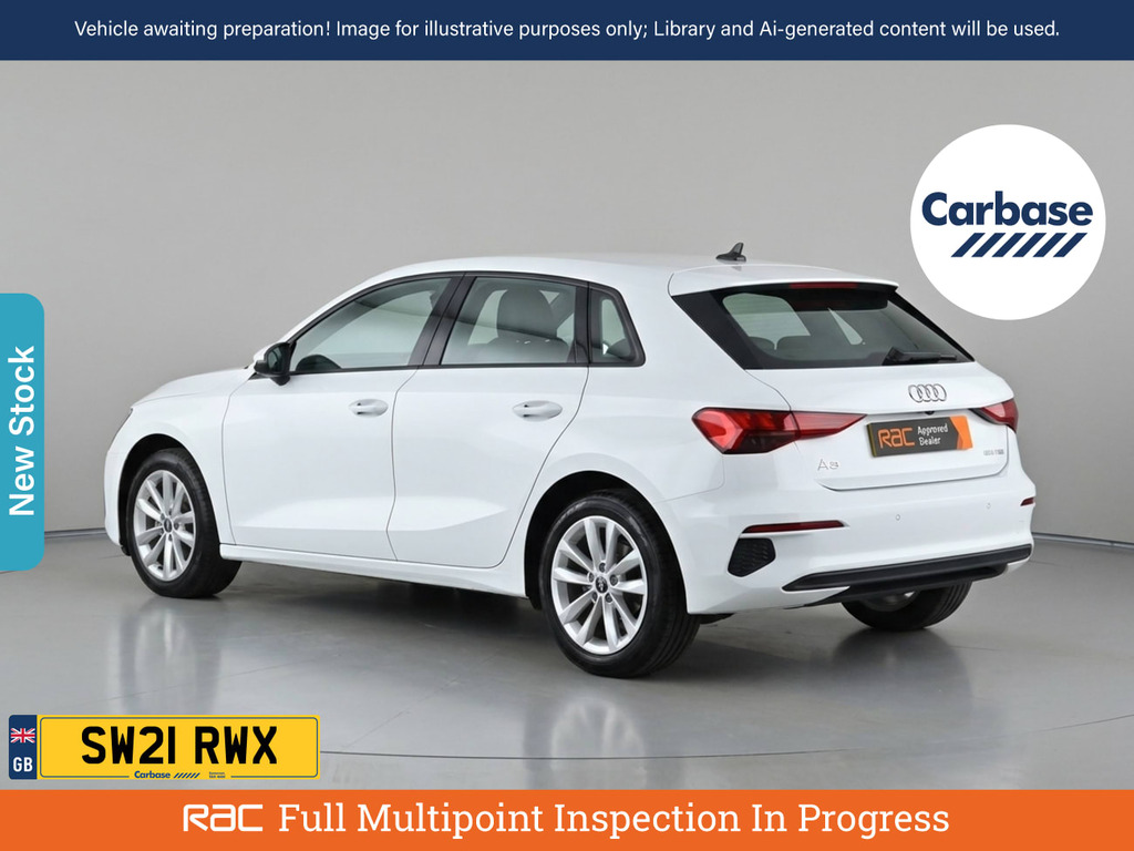 Audi A3 Sport 35 Tfsi 150 Ps S Tronic White #2