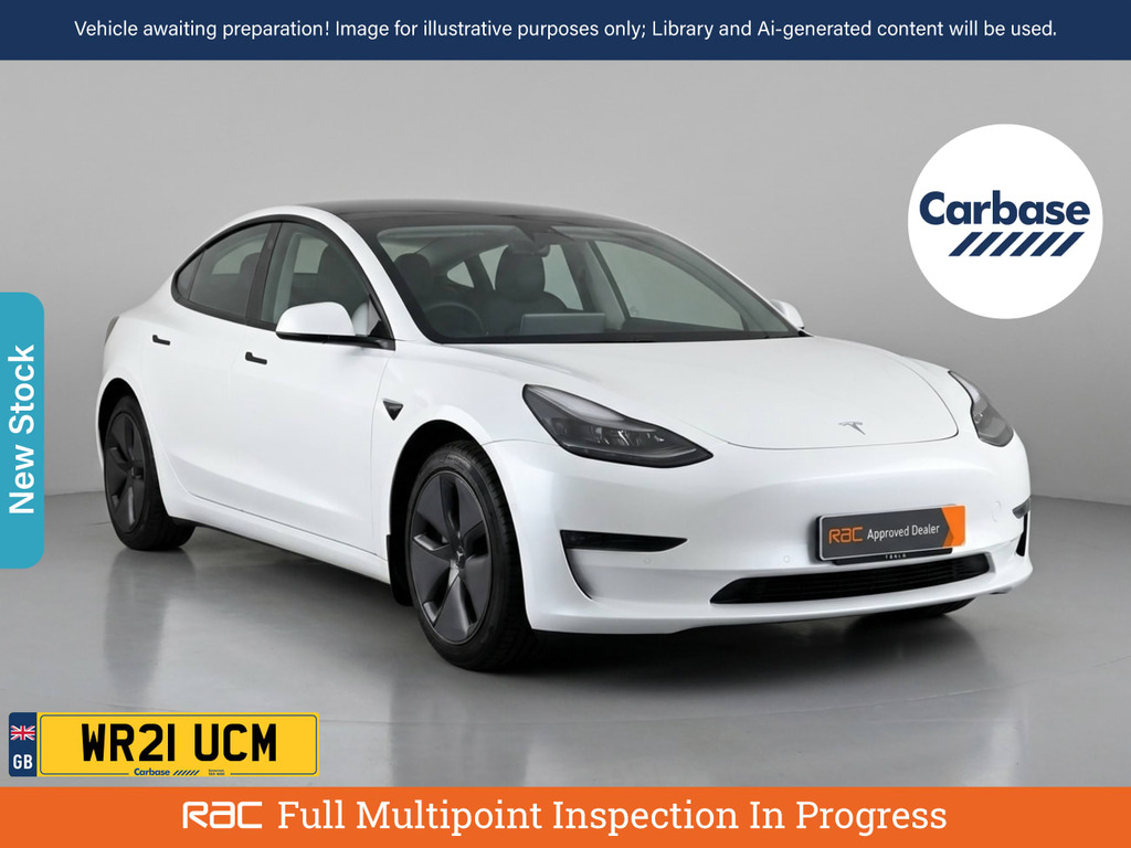 Tesla Model 3 Dual Motor Long Range Saloon 4 White