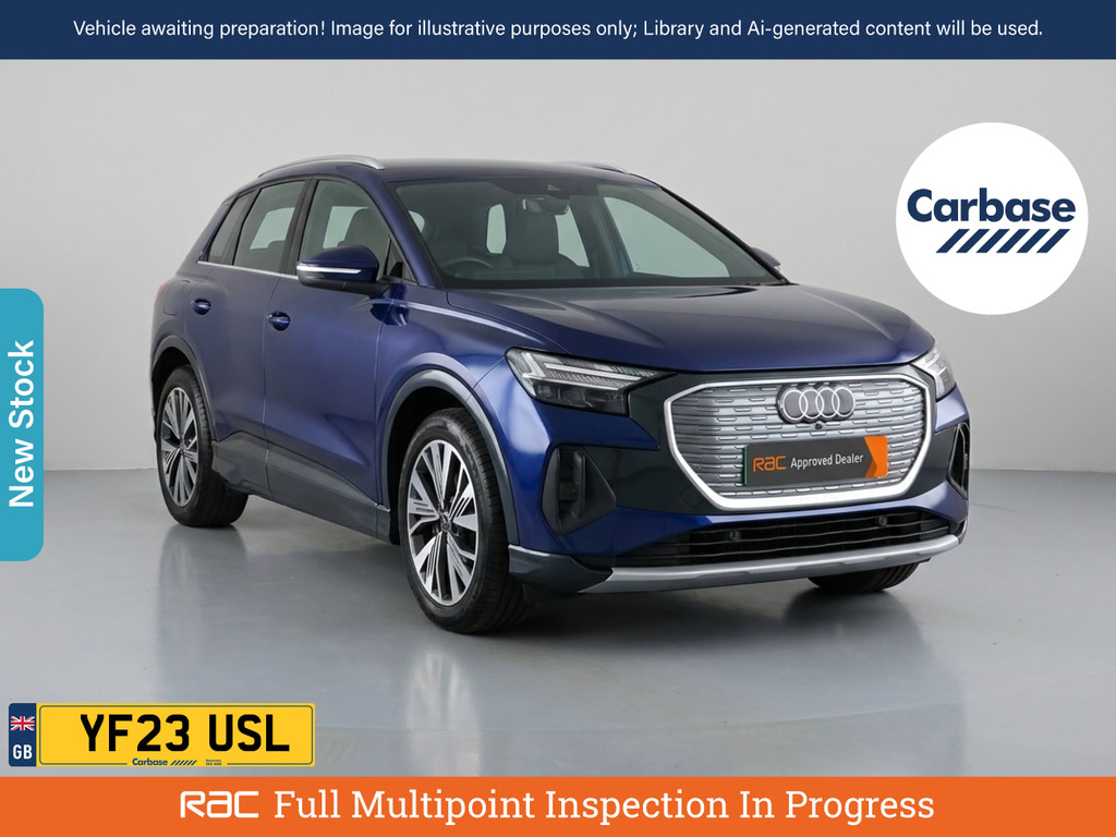 Audi Q4 E Tron 35 Sport Suv 55Kwh 170 Ps Blue