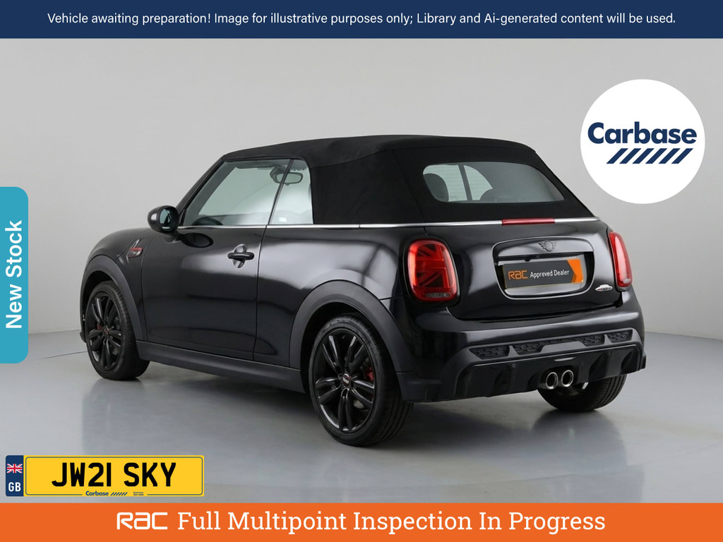 Mini Convertible 2.0 John Cooper Works Convertible Stept Black