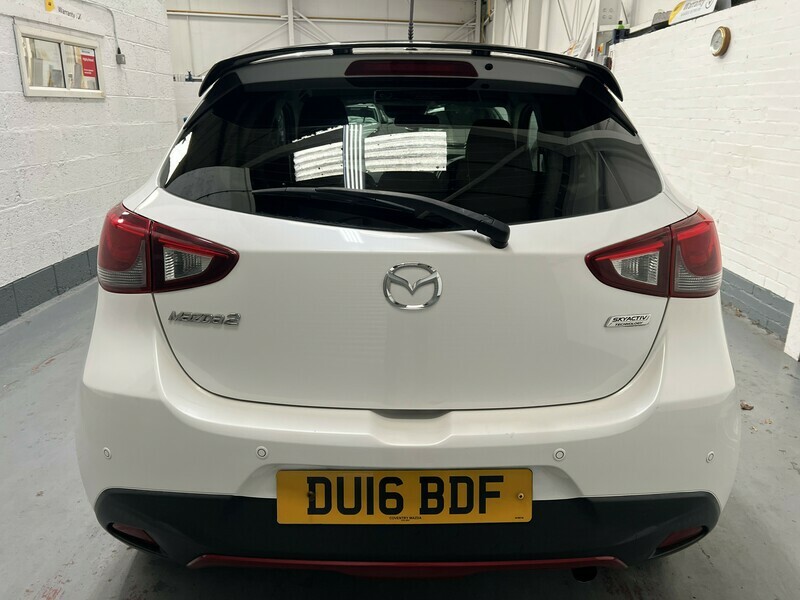 Mazda 2 Sport Black White #6