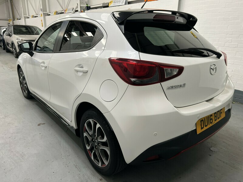 Mazda 2 Sport Black White #5