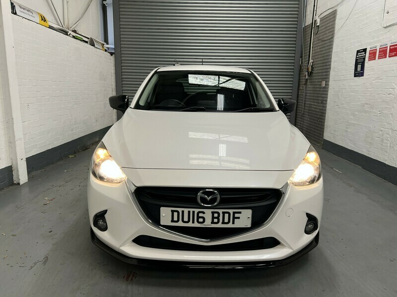 Mazda 2 Sport Black White #3