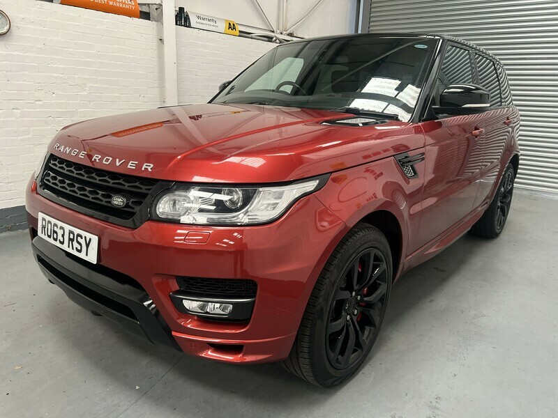Land Rover Range Rover Sport Sdv6 Dynamic RO63RSY Red #3
