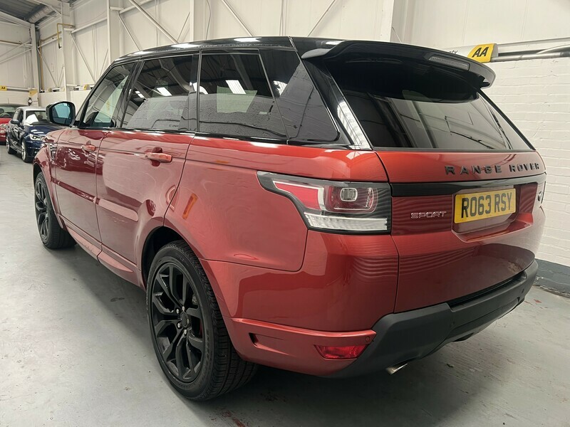 Land Rover Range Rover Sport Sdv6 Dynamic RO63RSY Red #4