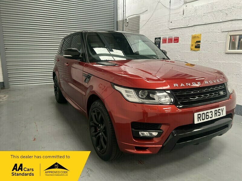 Land Rover Range Rover Sport Sdv6 Dynamic Red