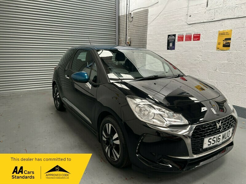 DS DS 3 Puretech Chic S S Black