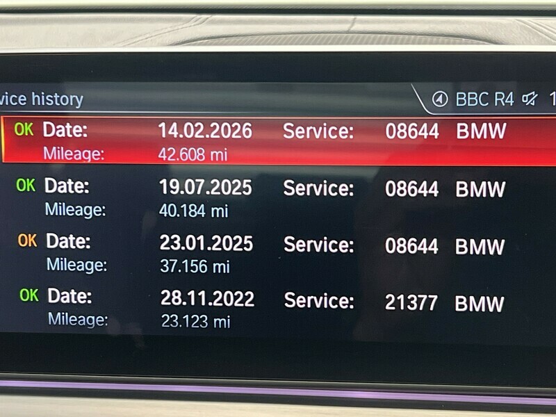 BMW 5 Series 520D M Sport Touring White #39